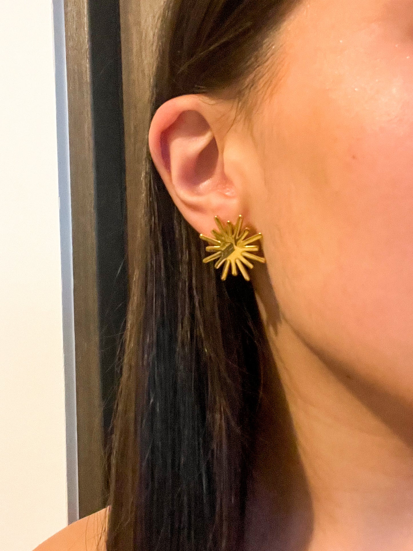 Dual Sun Earrings