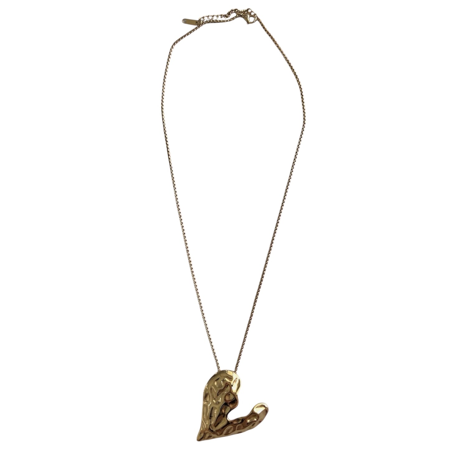 Irregular Heart Necklace