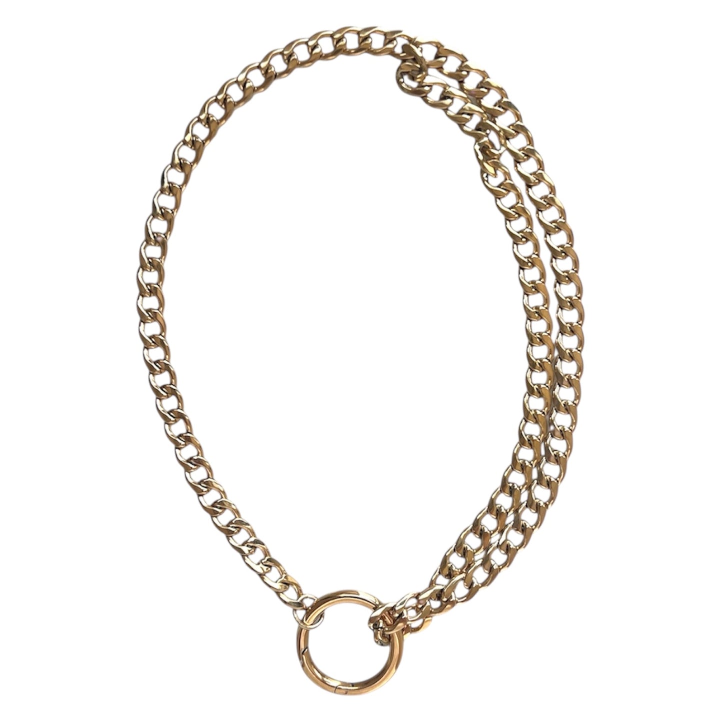 Circle Statement Necklace