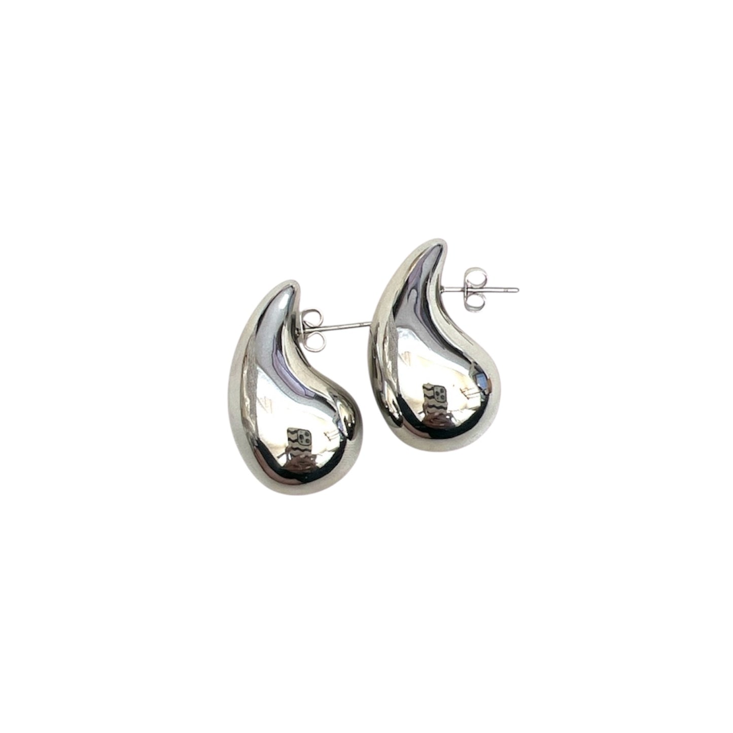 Silver Drop Earring