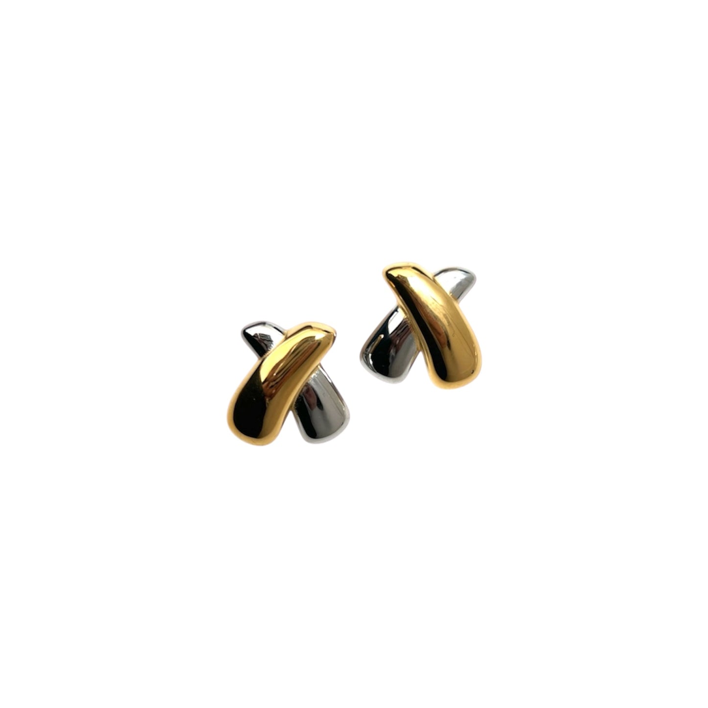 Dual X Earrings