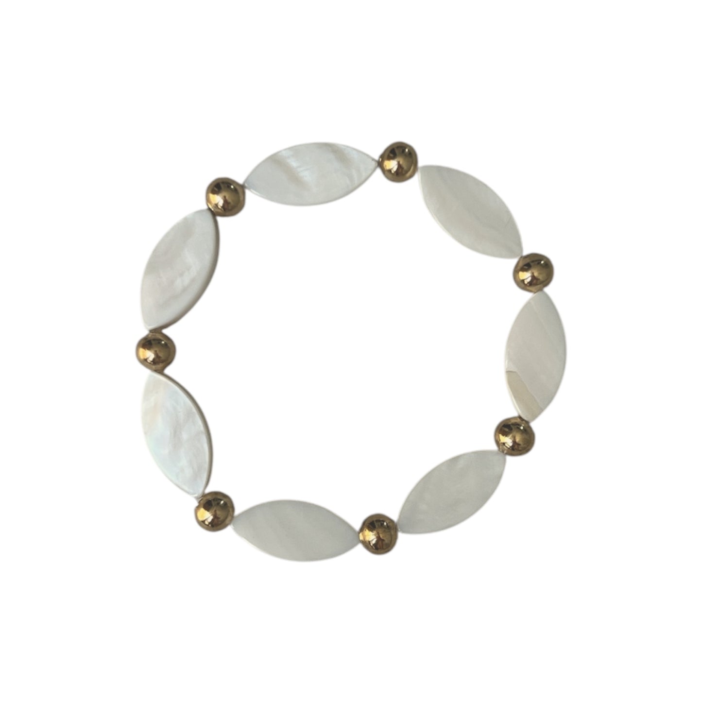 Gold and Pearl Bracelet