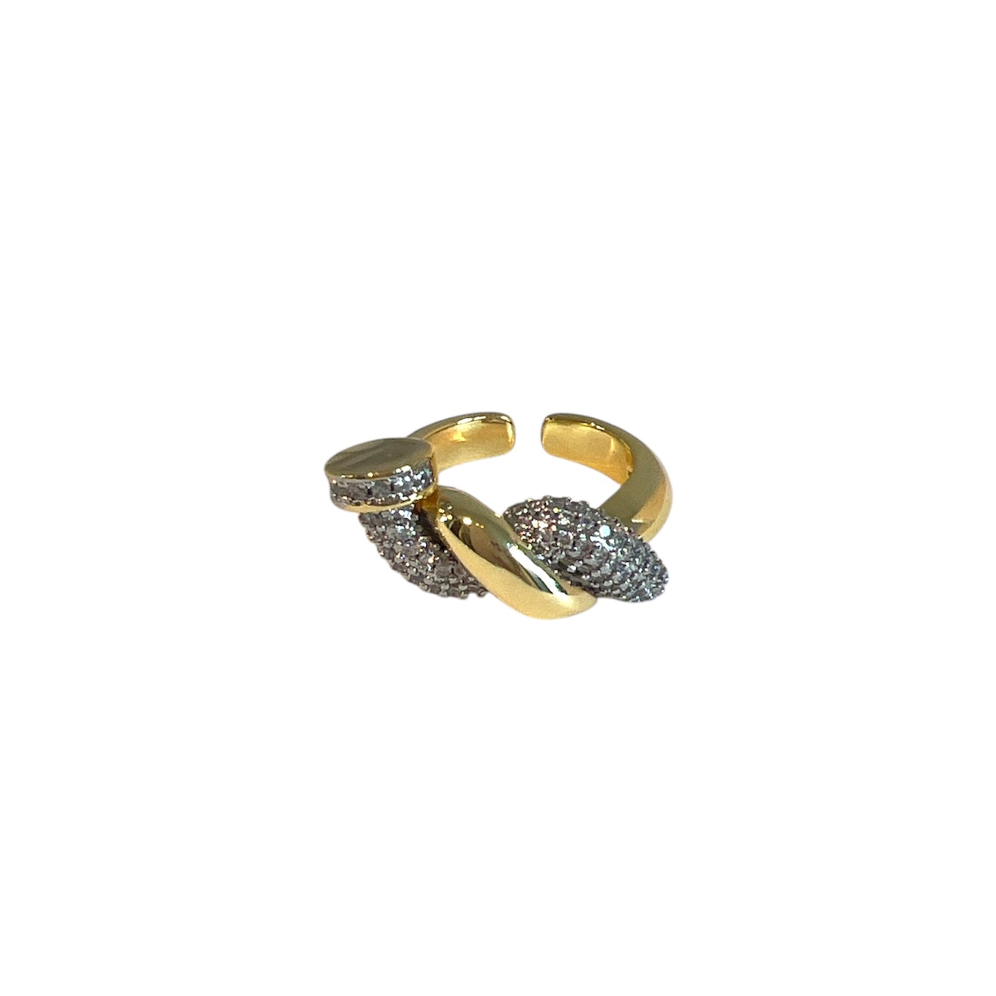Twist Pavé Ring