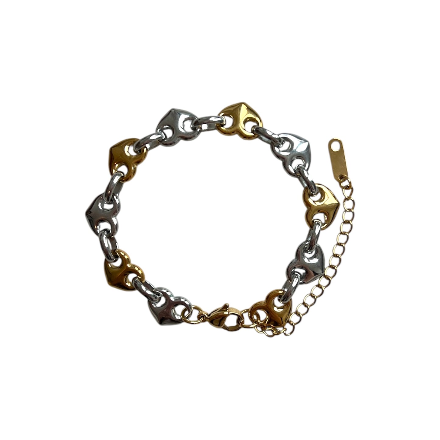 Dual Hearts Bracelet