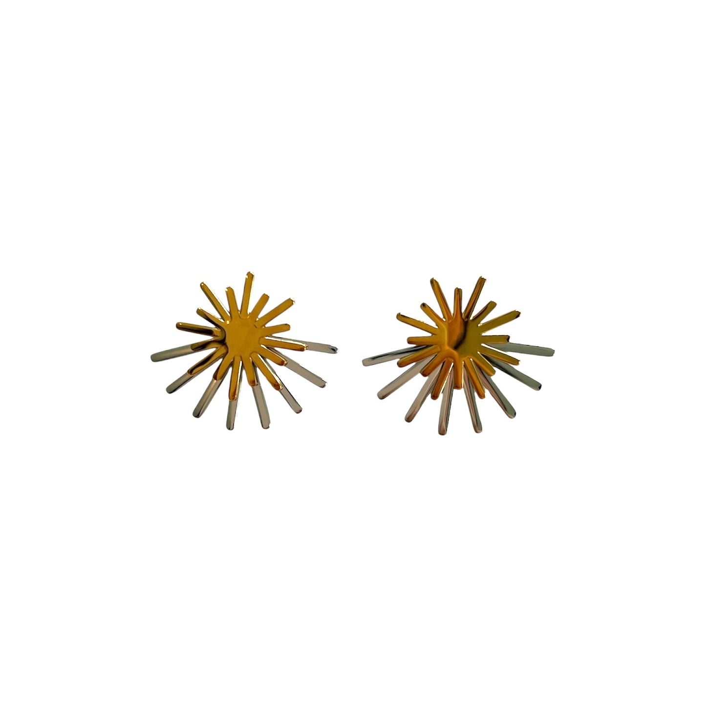 Dual Sun Earrings