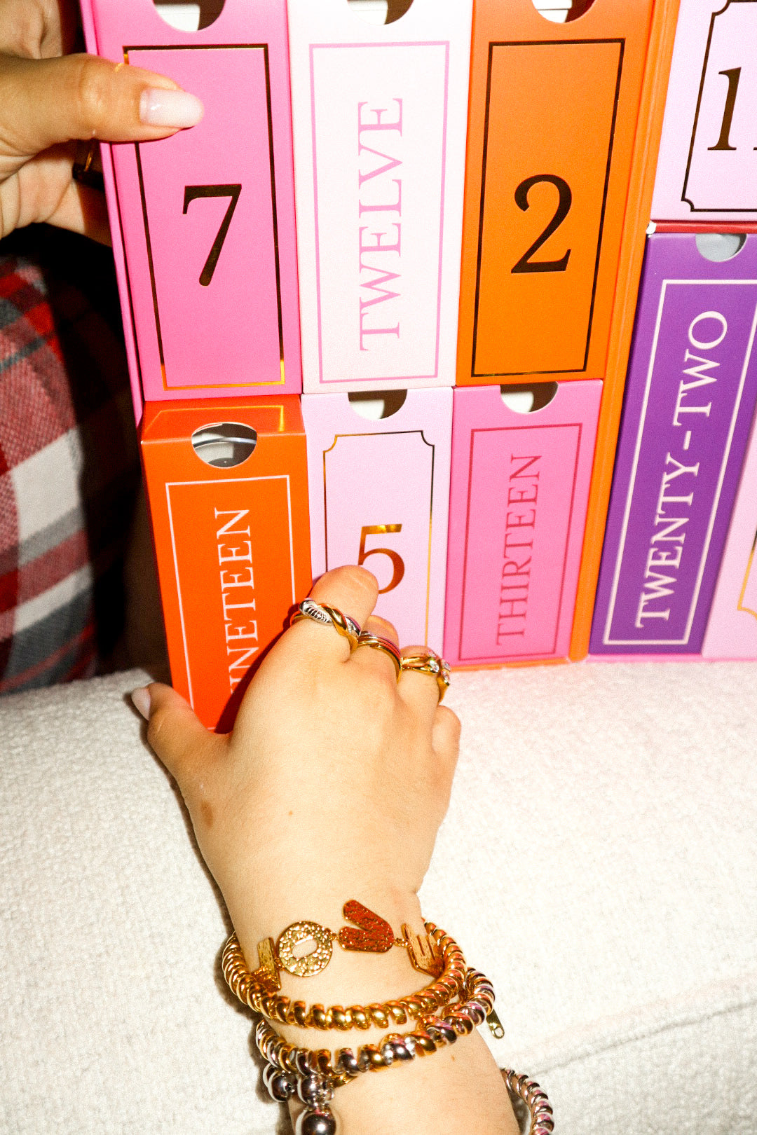 Gold and Silver Twisted Screw Ring