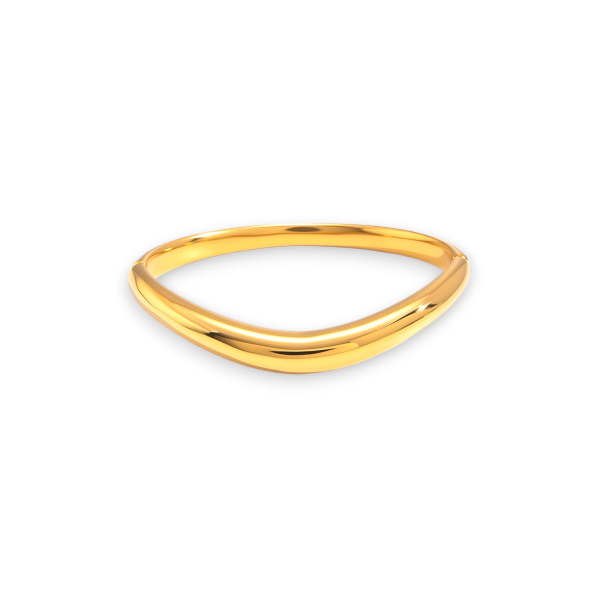 Wavy Bangle Duo
