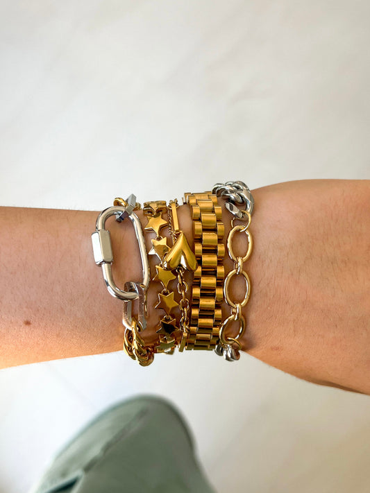 Heart Charm Bracelet