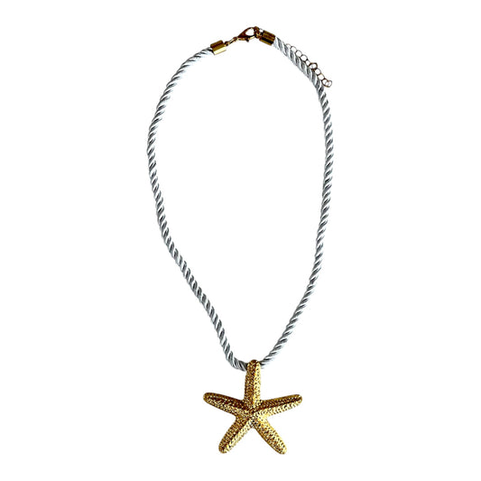 Golden Starfish Necklace