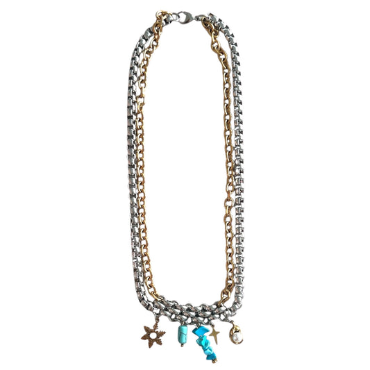 Ocean Treasure Charm Necklace