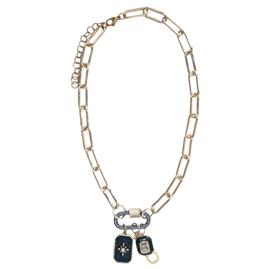 Midnight Capsule Necklace