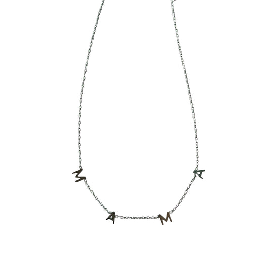 Mamá Silver Necklace