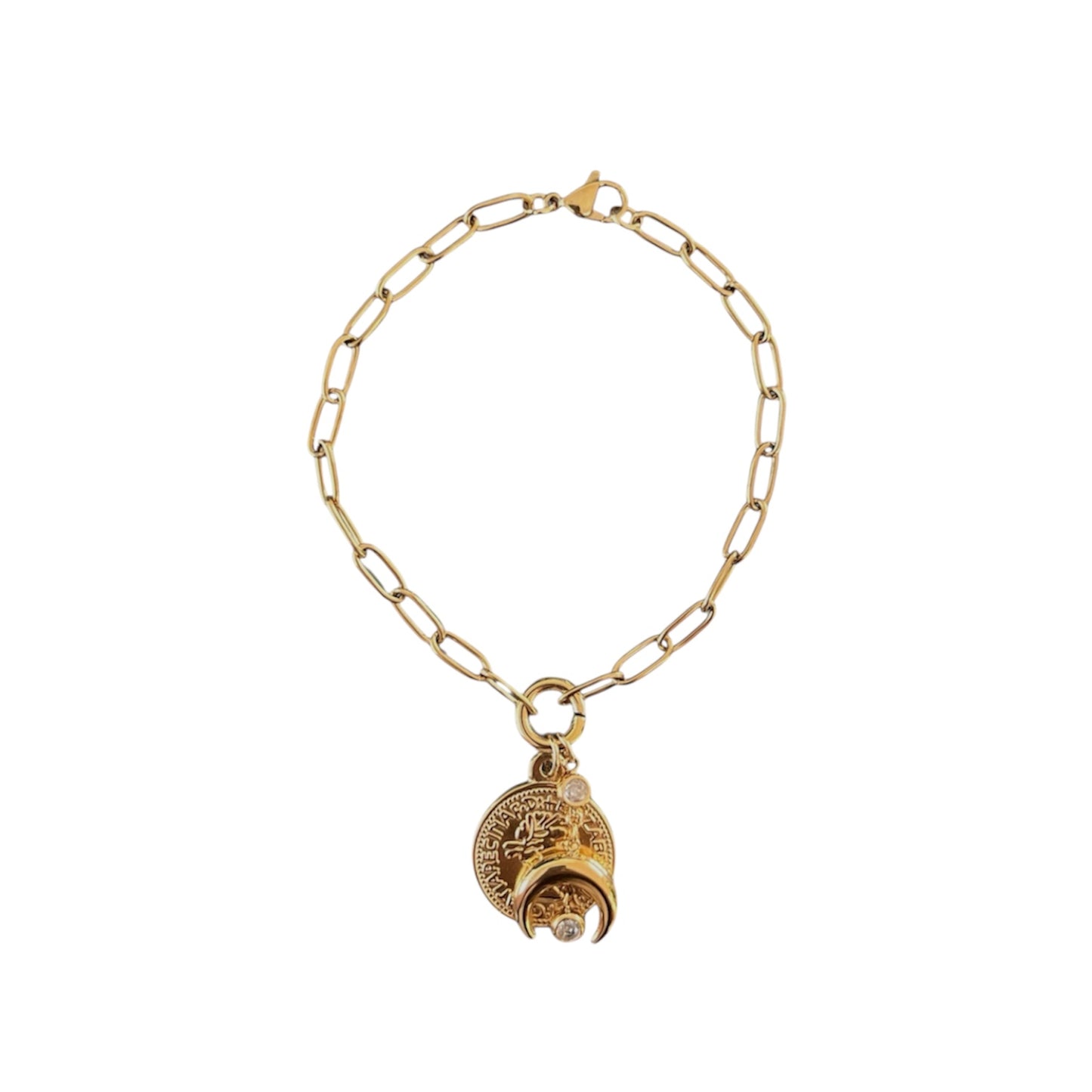Moon Coin Bracelet
