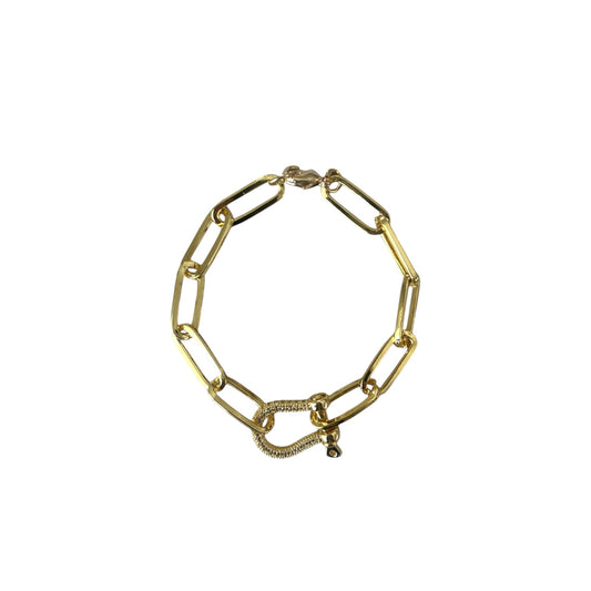 Shiny Horseshoe Bracelet