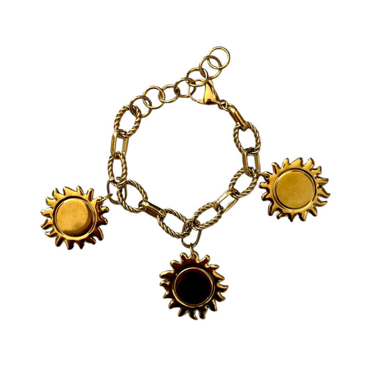Sun Charm Bracelet