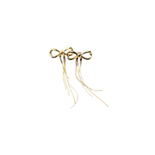 Golden Bow Earrings
