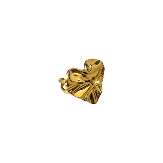 Gold Heart Ring