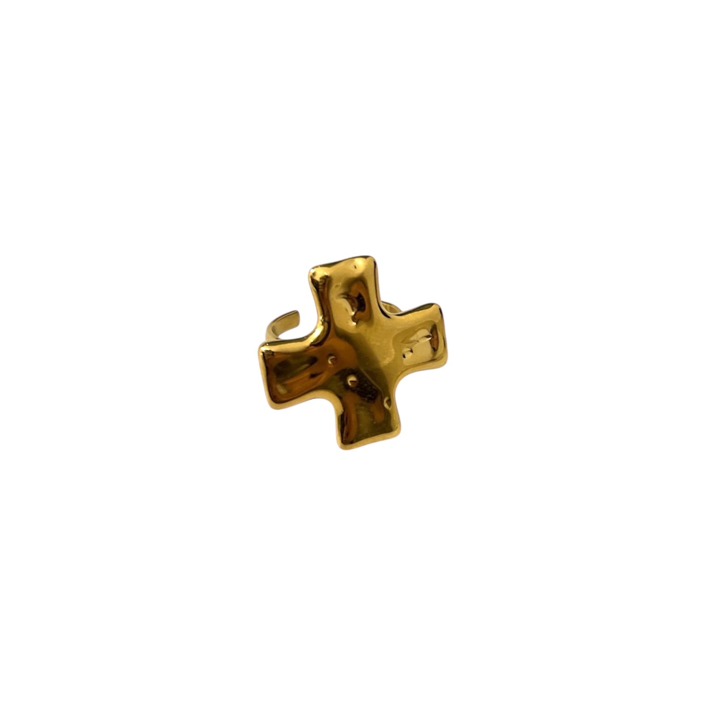 Gold Cross Ring