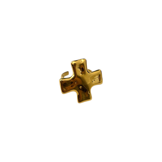 Gold Cross Ring