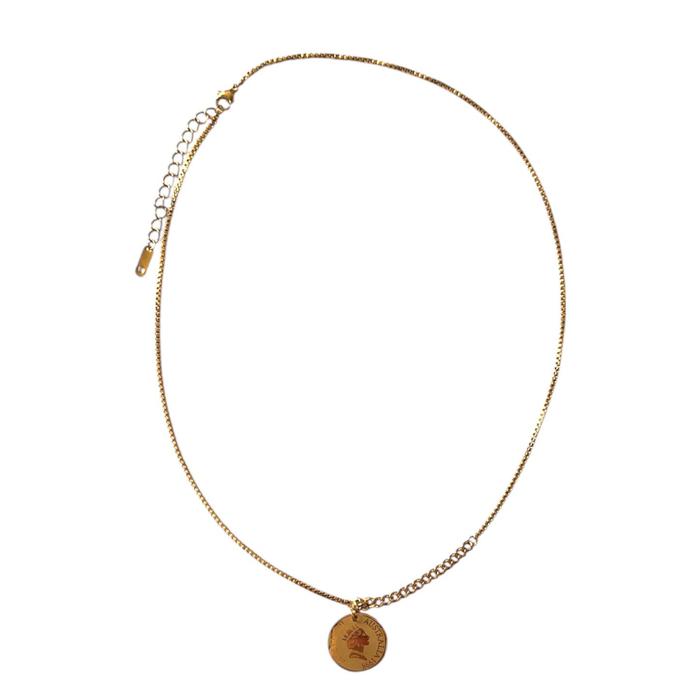 Gold Coin Necklace
