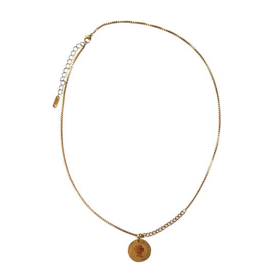 Gold Coin Necklace