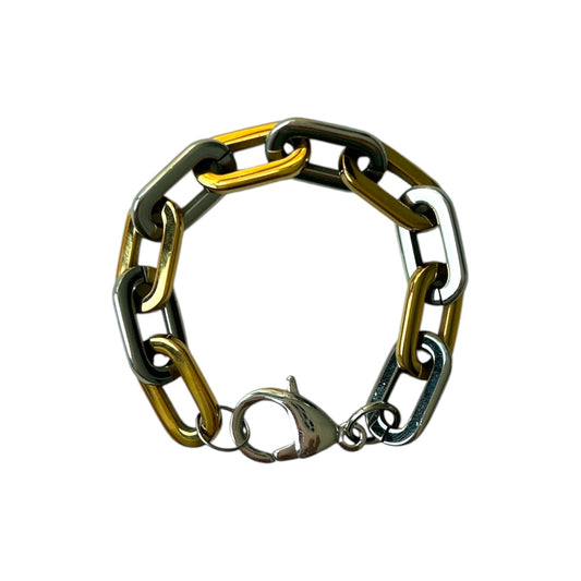 Dual Link Chain Bracelet