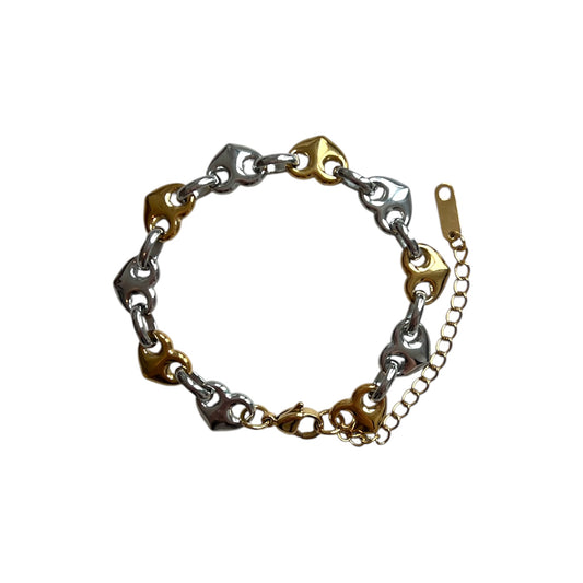 Dual Hearts Bracelet