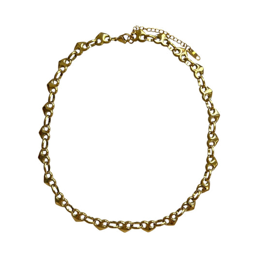 Gold Hearts Necklace
