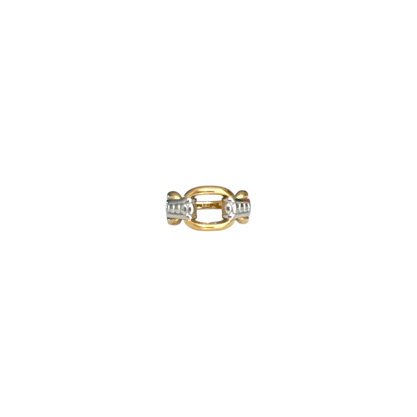 Gold and Silver Chain Ring