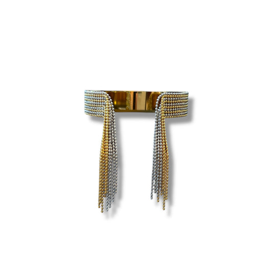 Gold and Silver Waterfall Bracelet