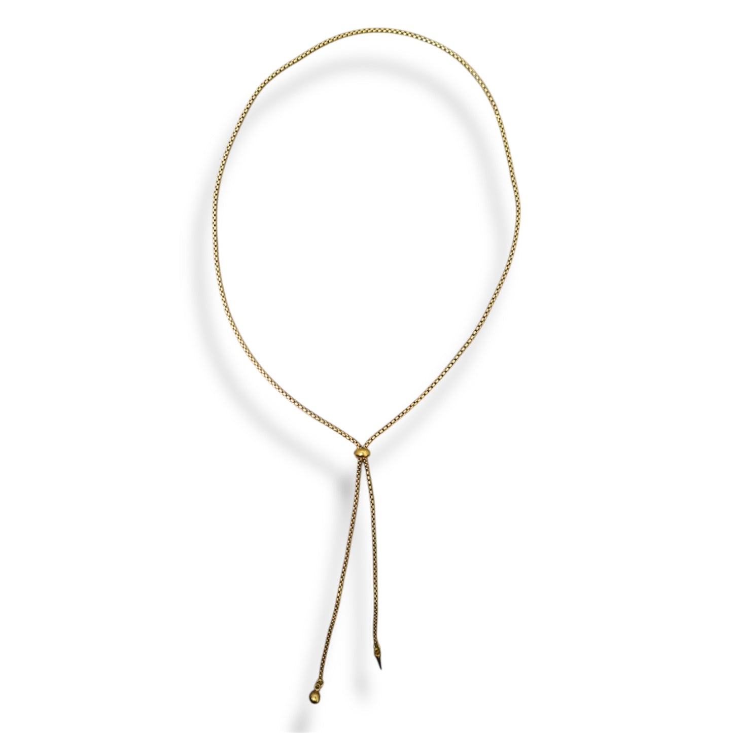 Gold Slider Necklace