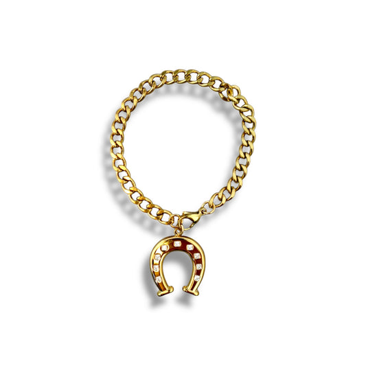 Horseshoe Chain Bracelet