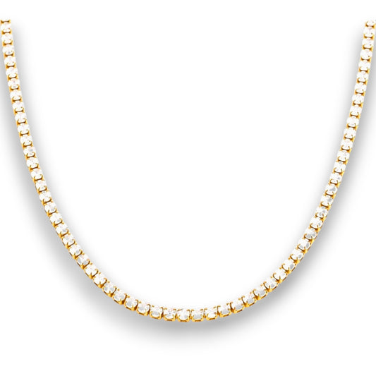 Zircon Tennis Necklace